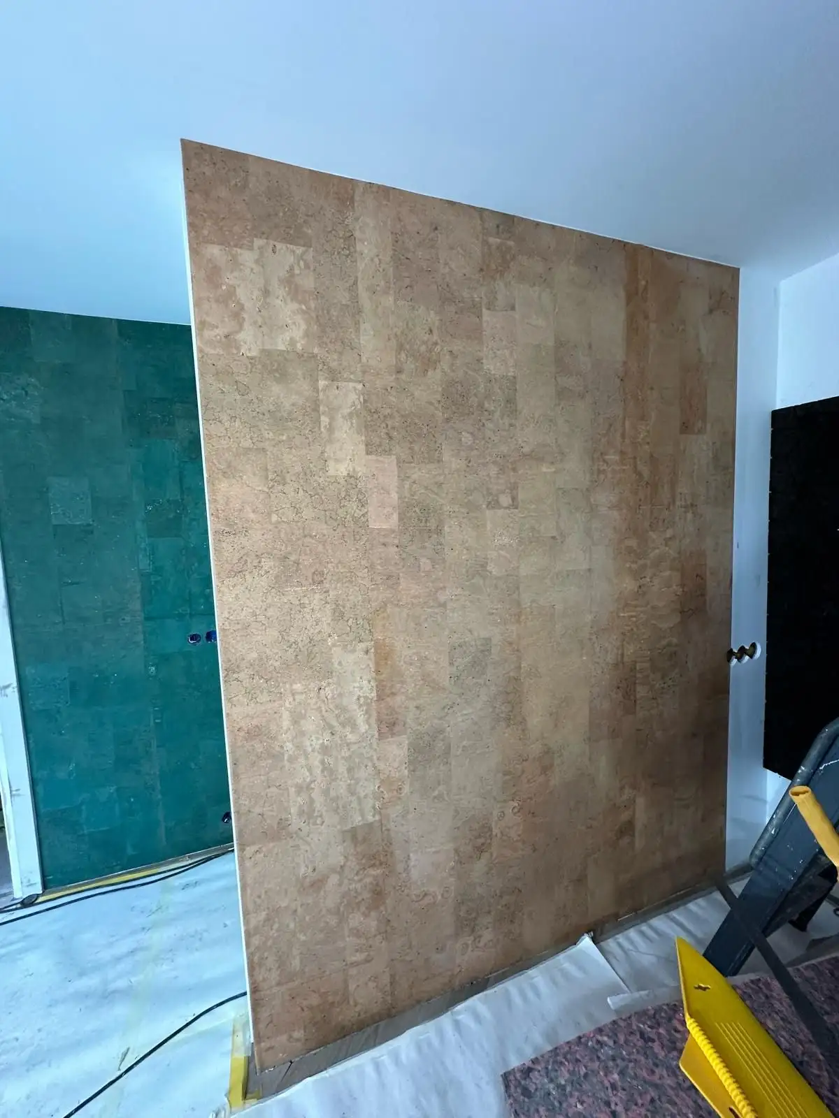 Behang, natuurlijke gekleurd kurk - Thumbnail 4