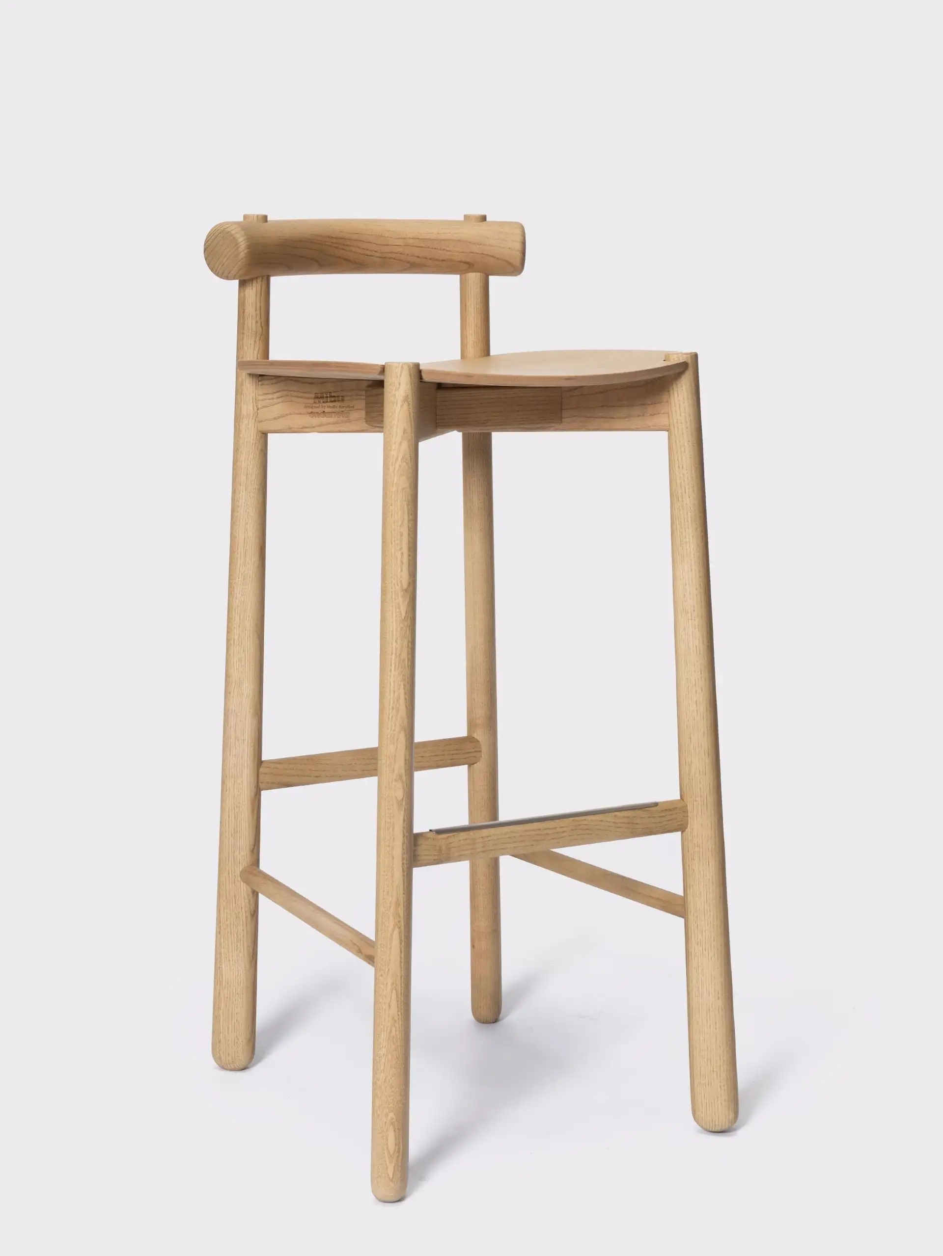 Circulaire Mibu bar stool - Thumbnail 1